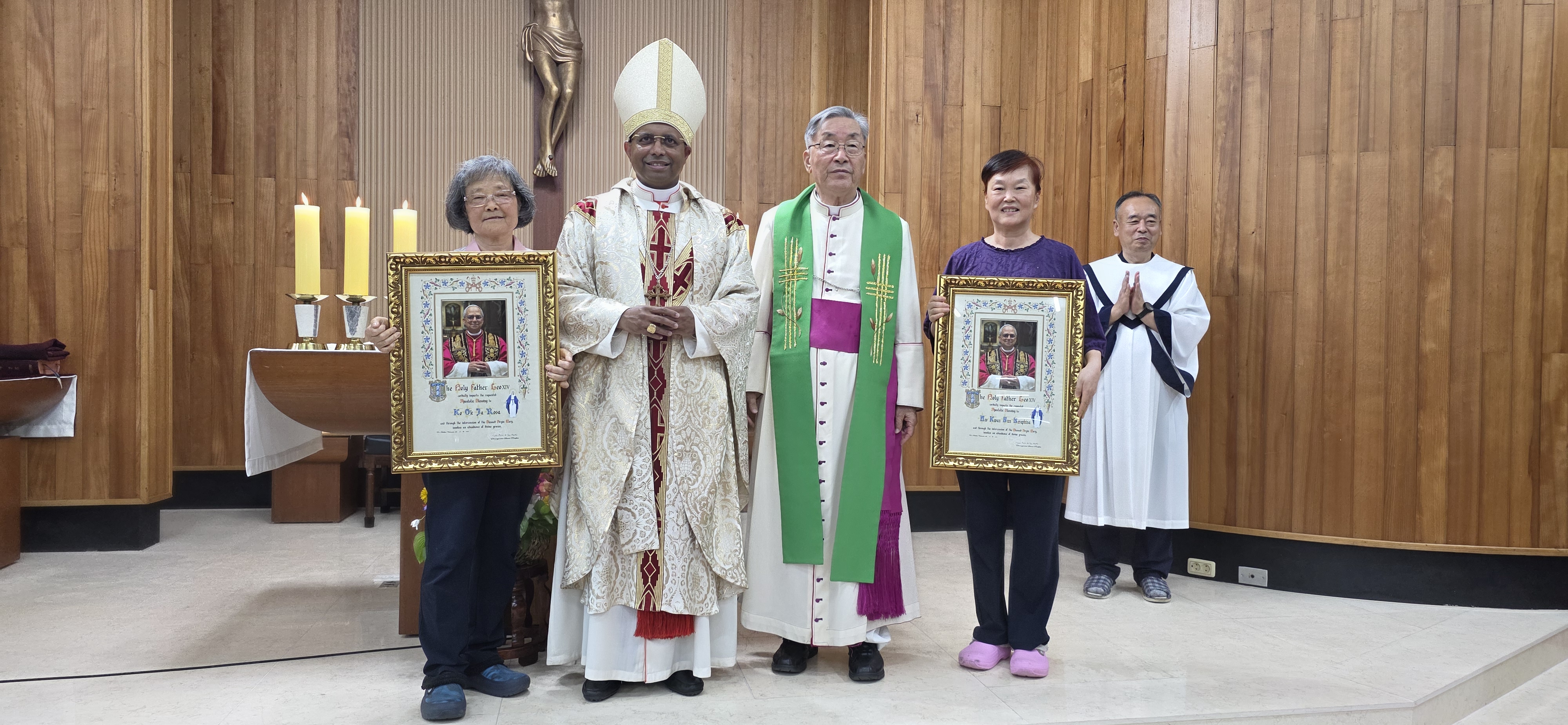 교황청 쿠바카드 장관 추기경 방문(Welcome George Jacobe Cardinal KOOVAKAD), 교황청 쿠바카드 장관 추기경 곡수성당 사우거사기념서재 변기영 몬시뇰 방문,주일미사 공동집전 2026년 8월 9일, 주일 오전 11시 미사